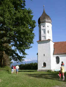 Hubkapelle am Penzberger Barfußpfad