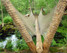 Barfußpfad Brücke